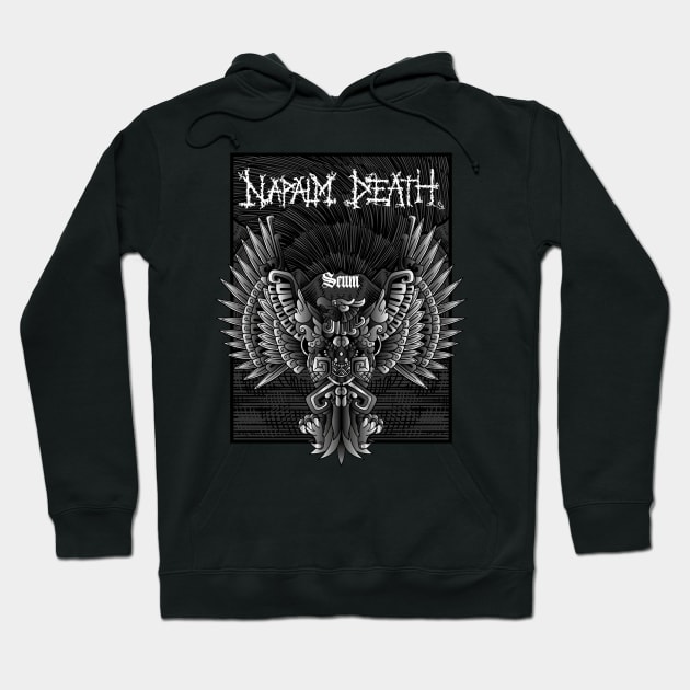 Napalm Death Harmony Corruption Hoodie by NEW ANGGARA